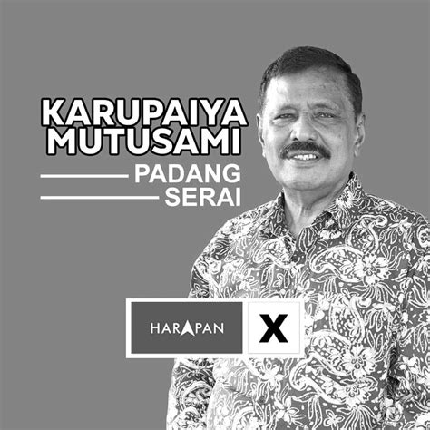 BERNAMA On Twitter PRU15 Calon PH Parlimen Padang Serai M Karupaiya