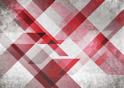 Garbage Texture Lines Red Gray Interlaced Geometric Background