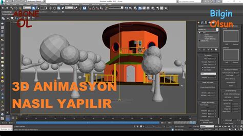 D An Masyon Nasil Yapilir Ds Max Youtube