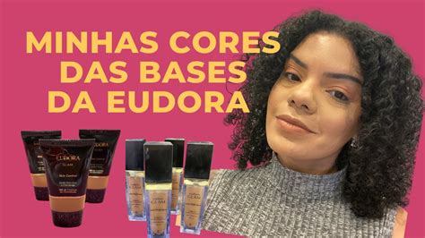 Minhas Cores Das Bases Da EUDORA YouTube