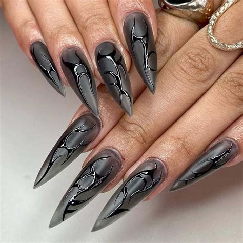 45 Best Stiletto Nails Designs For Your New Daring Look Gel Nails Stiletto Nails Designs