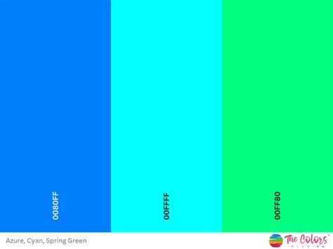 Cyan Color Meaning Shades And Color Codes