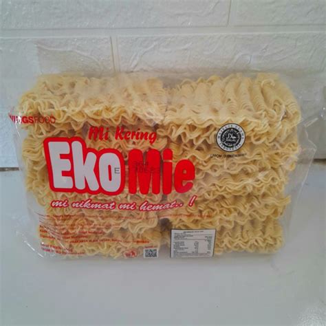 Jual EKO MIE 600 GR Isi 10 Pcs Mie Kering Shopee Indonesia