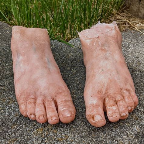 Feet Realistic Silicone Feet Made To Order Real Skin Texture Etsy