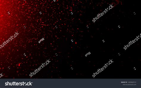 Red Effect Dust Debris Isolated On Stock Illustration 1405062512