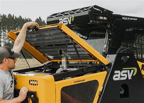 Asv Rt 75 Heavy Duty Mid Sized Loader With Heavy Duty Track System