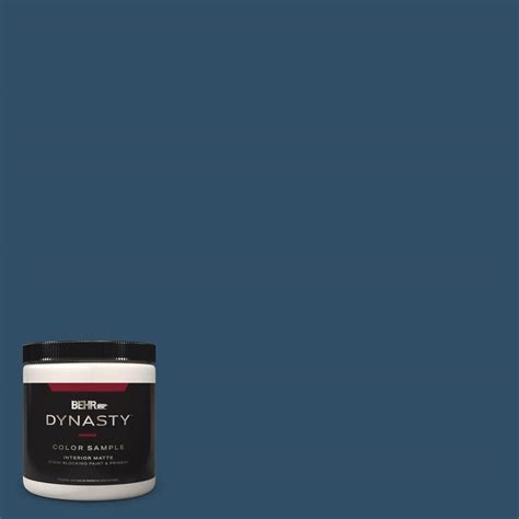 BEHR DYNASTY 8 Oz ECC 53 3 Outer Space Matte Stain Blocking Interior