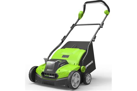 Бесщеточный аккумуляторный аэратор скарификатор Greenworks GD40SC36 40