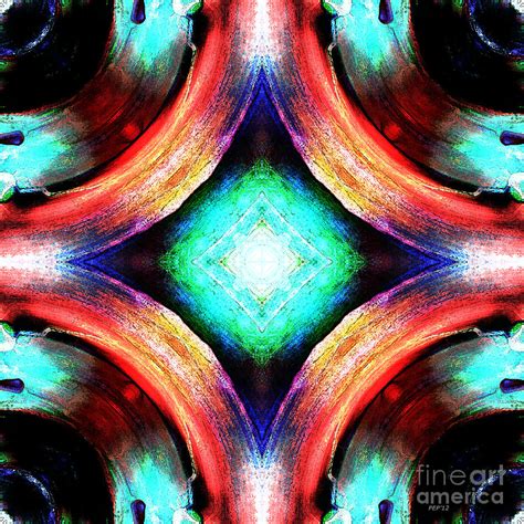 Symmetry Of Colors Digital Art By Phil Perkins