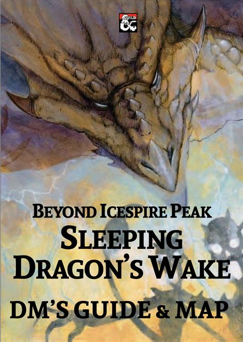 Beyond Icespire Peak Sleeping Dragon S Wake Dm S Guide And Map Dungeon Masters Guild