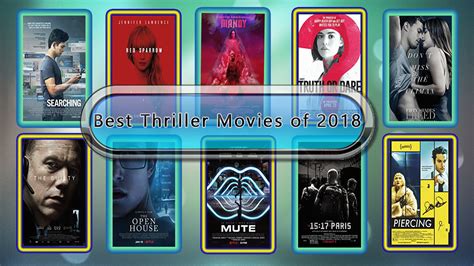 Best Thriller Movies of 2018: Unwrapped Official Best 2018 Thriller Films