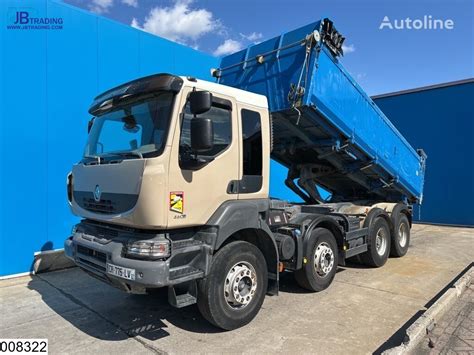 Renault Kerax 460 Dxi 8x4 EURO 5 Steel Suspension Dump Truck For Sale