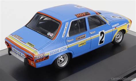 EDICOLA A RSCHG023 Scale 1 43 RENAULT R12 GORDINI N 2 RACING 1971 BLUE