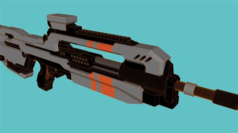 Halo 4 Battle Rifle 3d Warehouse