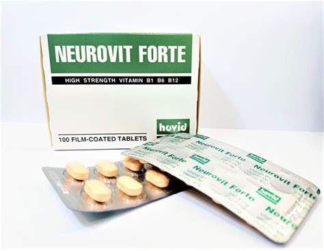 Hovid Neurovit Forte High Strength Vitamin B B B Tablets