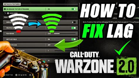 How To Fix Lag On Warzone Warzone Best Settings To Stop Lag