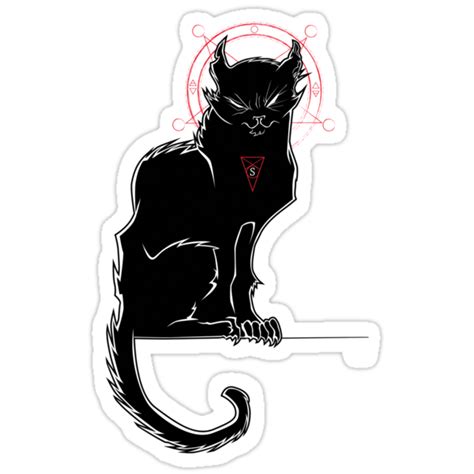 Salem The Original Chat Noir Stickers By Kgullholmen Redbubble