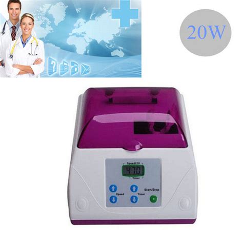 20W Dental Digital Amalgamator Machine Triturator Amalgam Mixer Capsule