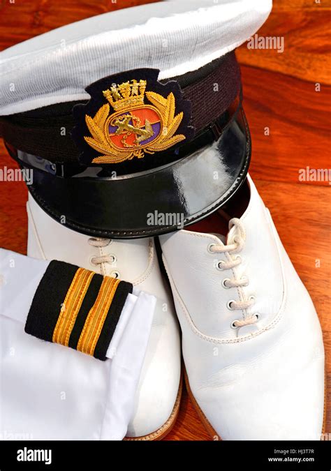 Merchant Navy dress uniforms Stock Photo - Alamy