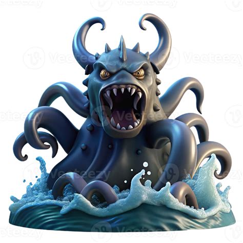 wonderful rustic A Fearsome Kraken Rising from the Depths O high