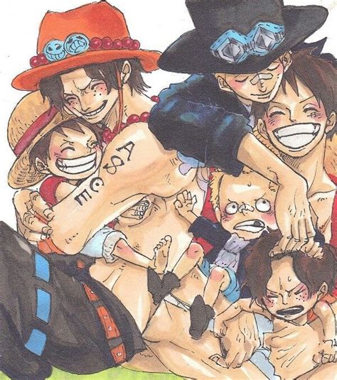 Pin By Audrey Bellerud On One Piece Art Ace And Luffy One Piece