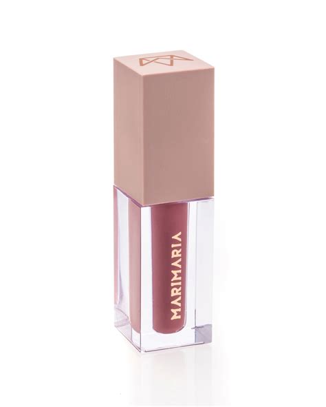 Riachuelo Batom líquido matte rose nude 4ml Mari Maria Makeup