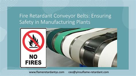 Fire Retardant Conveyor Belts Ensuring Safety In Manufacturing Plants