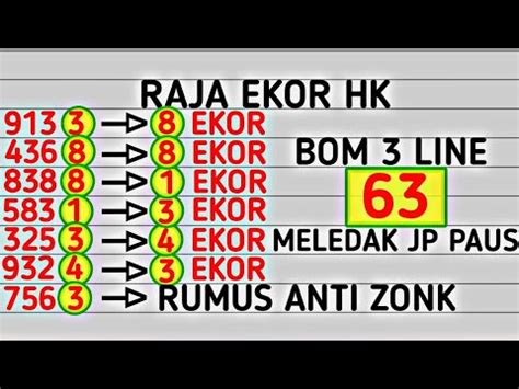 Prediksi Hk Februari Bocoran Togel Hk Malam Ini Jumat Rumus