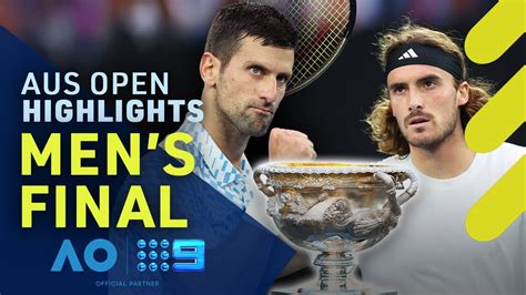 Mens Final Highlights Stefanos Tsitsipas V Novak Djokovic Ao