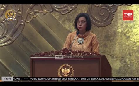 Di Depan Dpr Sri Mulyani Sebut Ekonomi Ri Kuat Di Tengah Guncangan