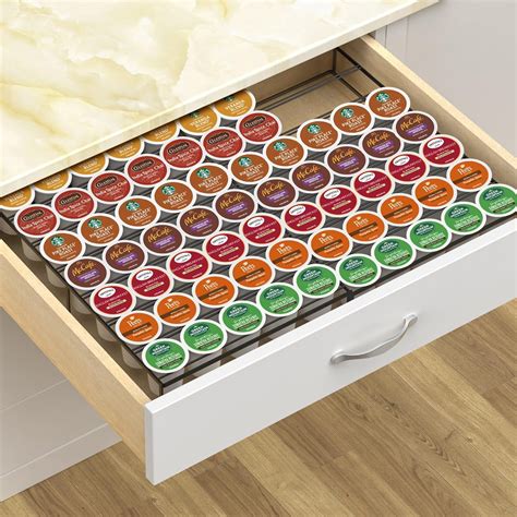 kssiaz coffee pod holder expandable  cup  beverage organizer