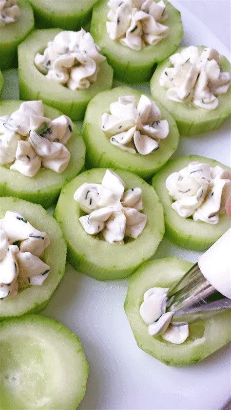 Cucumber Bites Appetizers Valyas Taste Of Home