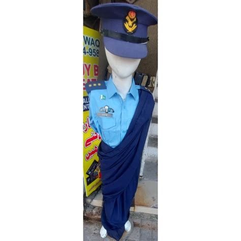 Pakistan Airforce Saree Uniform For Girls