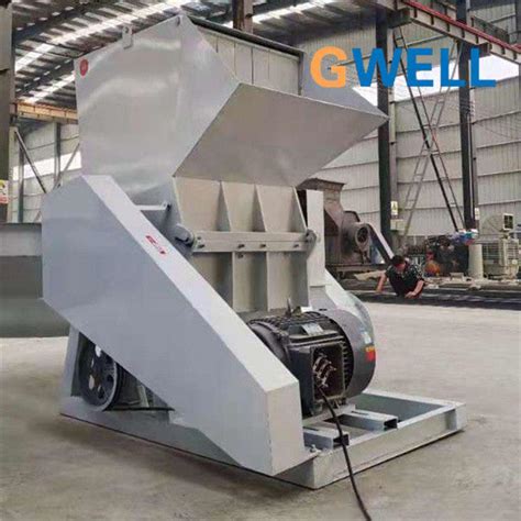 Plates Sheets Polystyrene Pet Bottle Plastic Waste Crushing Machine