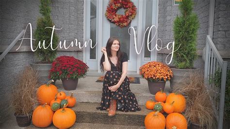 Autumn Porch Decorating COSY FALL VLOG YouTube