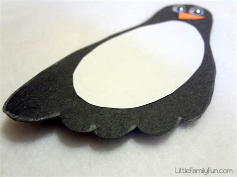 Little Family Fun: Footprint Penguin Craft