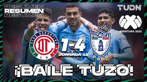 Resumen Y Goles Toluca Pachuca Liga Mx Apertura J Tudn