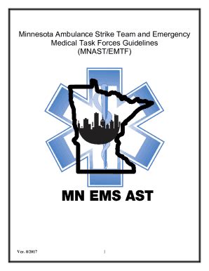 Fillable Online Ambulance Strike Team Position Statement Fax Email