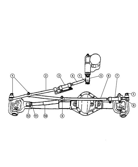 Dodge Ram 3500 Arm Pitman Steering Power Linkage 68039930AA