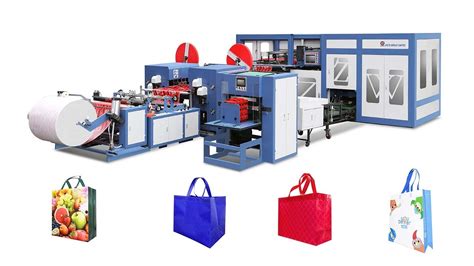 Fully Automatic Non Woven Box Bag Making Machine YouTube