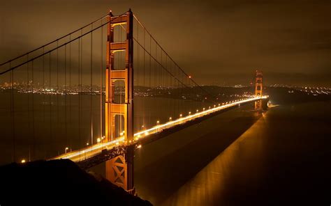 Golden Gate Bridge Nights Wallpapers Hd Wallpapers Id 8515