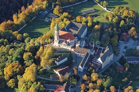 Luftbild Andechs Geb Udekomplex Des Klosters Andechs Mit