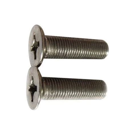 Round Shape Head Countersunk Flat Head Screw At Best Price In New Delhi