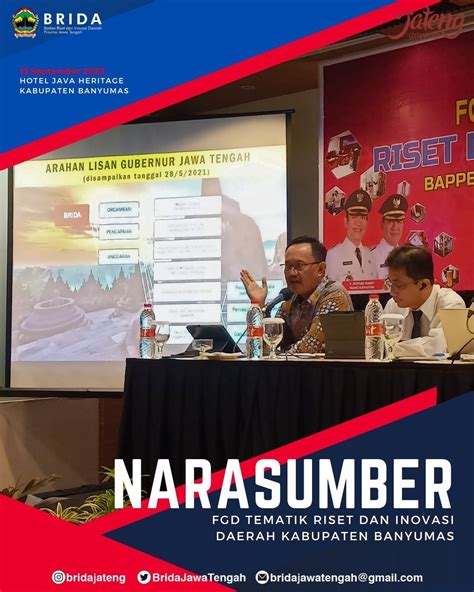 Fgd Tematik Riset Dan Inovasi Daerah Kabupaten Banyumas Badan Riset