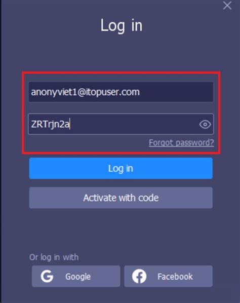 Giving You A Free ITop VPN 6 VIP Account AnonyViet English Version