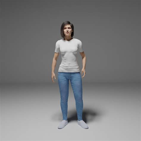 Woman Free Women Models Blenderkit