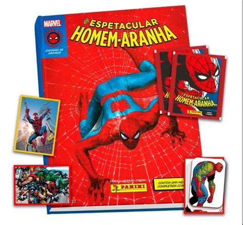 Album De Figurinhas Capa Dura Marvel O Espetacular Homem Aranha