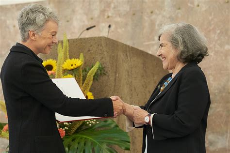 Frankfurt Honors Barbara Honigmann With Goethe Prize Ceremony At