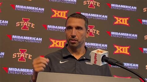 Iowa State coach Matt Campbell heaps praise on Myles Purchase - Yahoo Sports