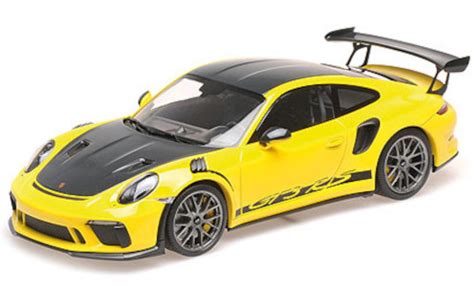 Modellautos Porsche 992 GT3 R 1 18 Minichamps 911 991 2 GT3 RS Gelb